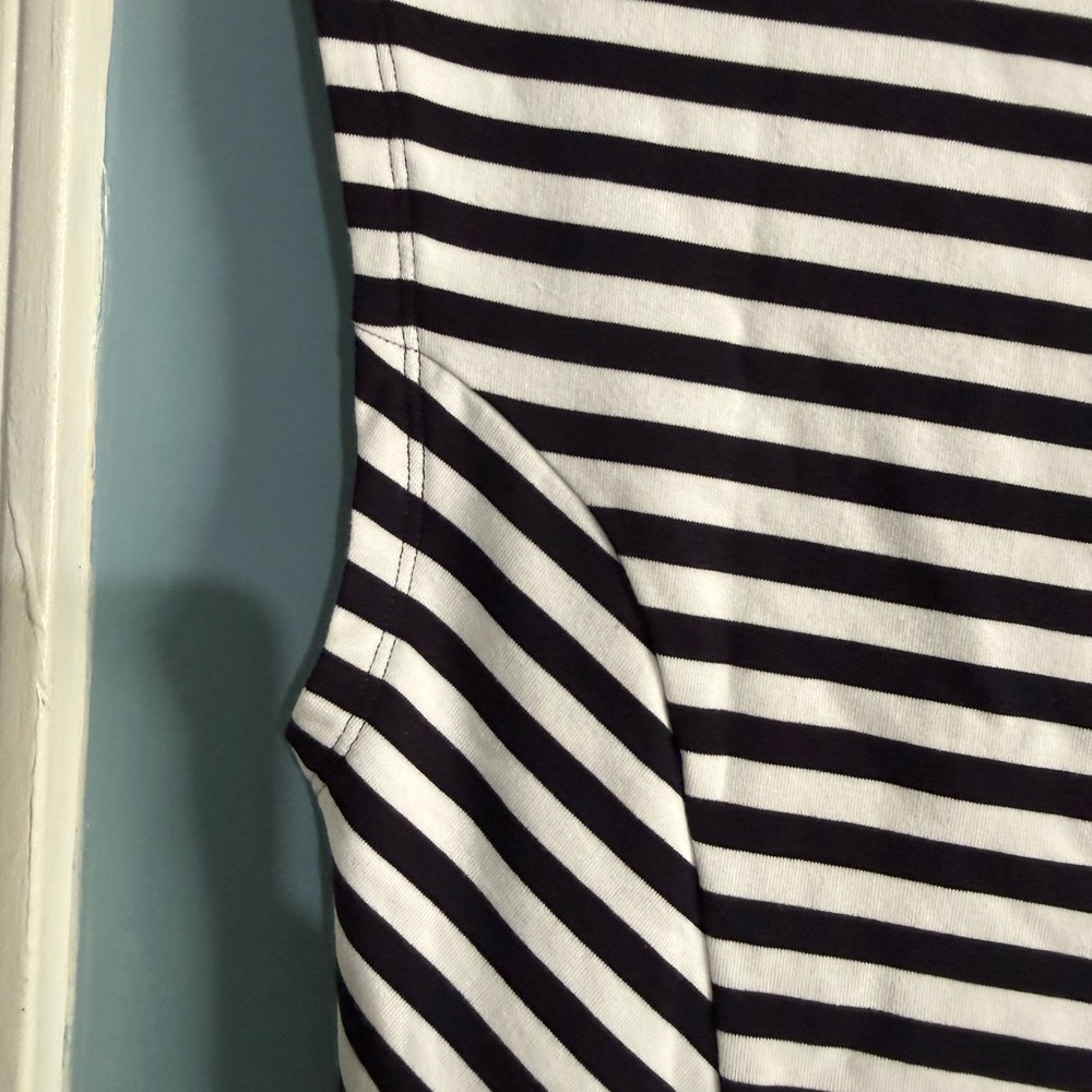 CAbi Black and White Striped Knit Top - Picture 11 of 16